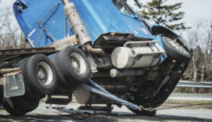 Macon, GA – Truck Accident Blocking Lanes on Eisenhower Parkway